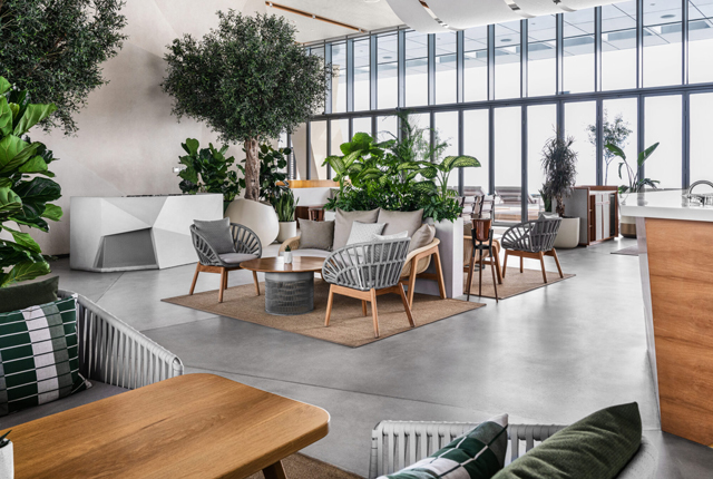 Premium lounge area